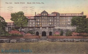 Postcard The Inn North Front Buck Hill Falls PA 1934