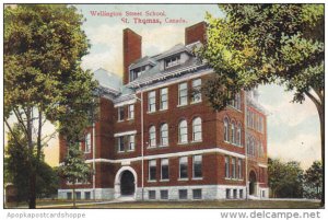 Canada Wellington Street School St Thomas Ontario 1907