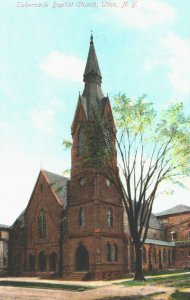 USA Tabernacle Baptist Church Utica New York Vintage Postcard 03.70