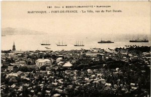 CPA AK Martinique. Fort de France. La Ville (625363)