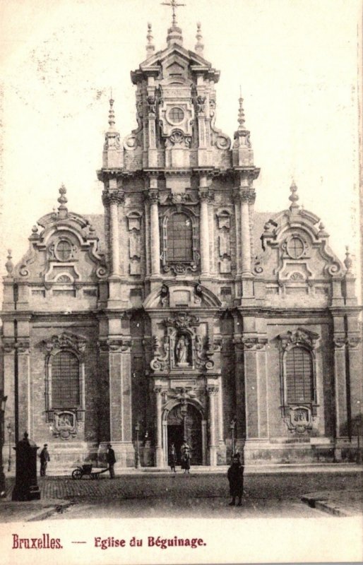 Belgium Brussels Eglise du Beguinage