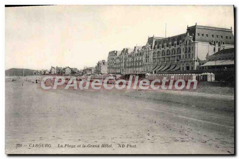 Postcard Old Carboug beach and great hotel