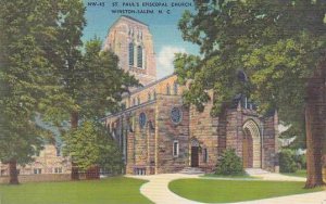 North Carolina Winston Salem Saint Pauls Episcopal Church Albertype