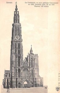 La Cathedrale Belgium Postcard