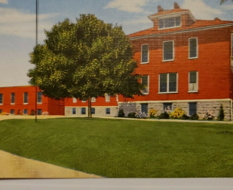 Hopkinsville Kentucky Jenny Stewart Memorial Hospital 1953 VTG Postcard  559