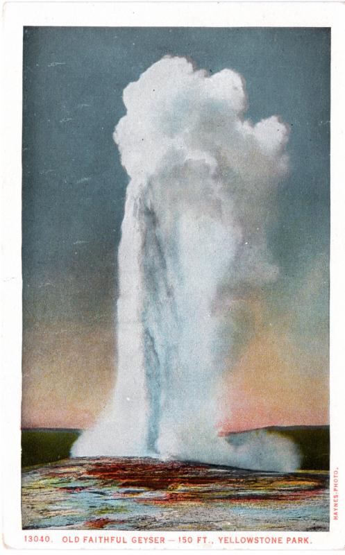 Haynes, Red Letter Series, Yellowstone National Park