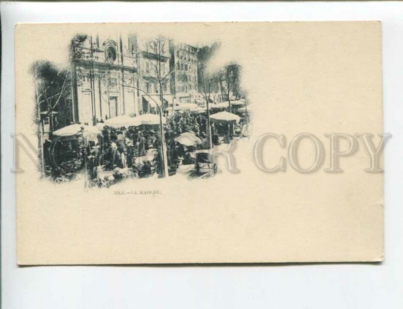 3173764 FRANCE NICE Le Marche market Vintage postcard