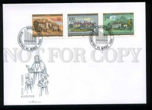 210369 Liechtenstein Orders and monastery FDC