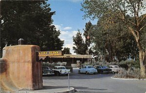 Entrance to museum and Aztec National Monument near Aztec - Aztec, New Mexico NM