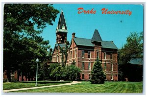 c1950s Drake University Administration Building Des Moines IA Antique Postcard 