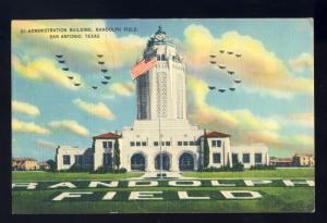 San Antonio, Texas/TX Postcard, Randolph Field, Administration Building