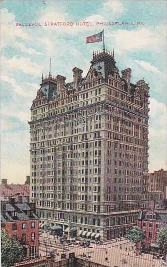 Pennsylvania Philadelphia Bellevue Stratford Hotel 1909