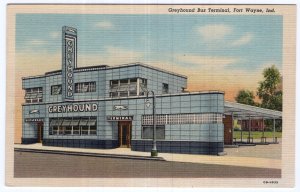 Fort Wayne, Ind. Greyhound Bus Terminal