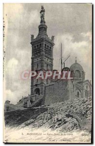 Postcard Old Marseille Notre Dame de la Garde