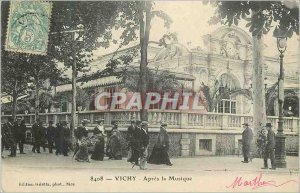 Postcard Old Vichy After the Music