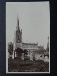 Worcestershire OMBERSLEY St. Andrews C of E Church - Old RP Postcard by Kingsway