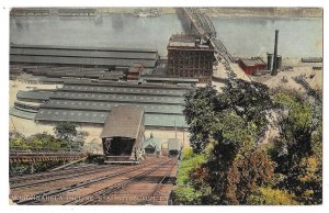 Monongahela Incline, S.S., Pittsburgh, Pennsylvania Unused, Divided PPC, Railway