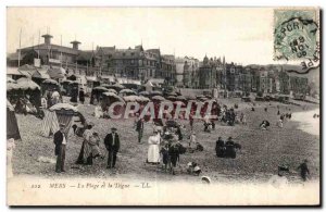 Old Postcard The Seas Beach and La Digue