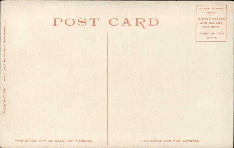 Cincinnati Ohio OH Walnut Hills 11470 Detroit Publishing c1910 Postcard