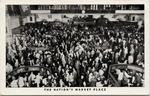 The Nation's Market Place NYSE New York Stock Exchange UNUSED Postcard E49