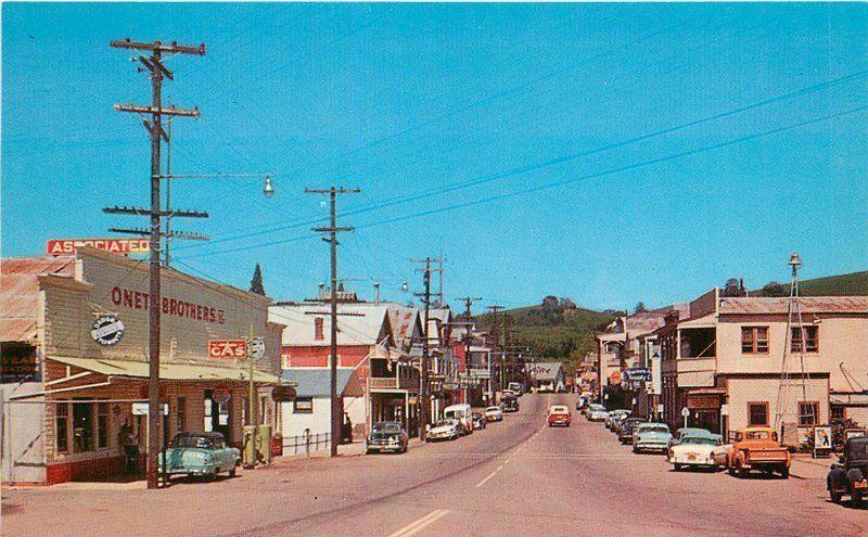 Autos 1950s Sutter Creek California Highway 49 Street Scene Royal Pictures 9900