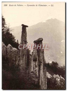 Old Postcard Pyramids Road Valloire Valmeinier