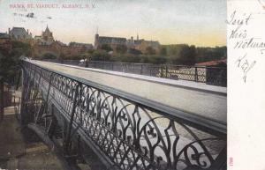 Albany NY, New York - The Hawk Street Viaduct Bridge - pm 1907 - UDB