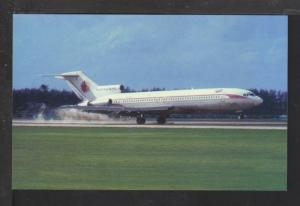 National Boeing 727 Postcard 