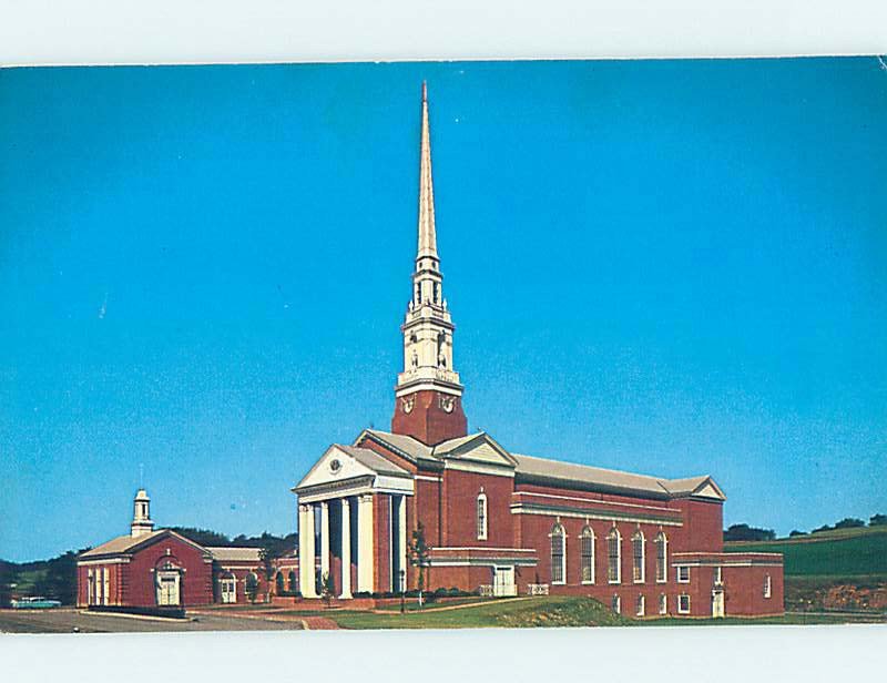 Pre-1980 CHURCH SCENE Upper St. Clair - Near Dormont & Pittsburgh PA AD0371