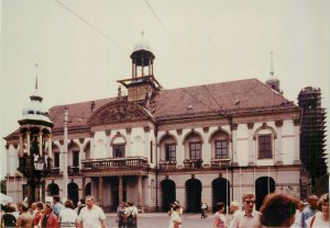 Germany Magdeburg Rathaus Postcard