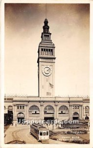 Ferry Building, Real Photo - San Francisco, CA