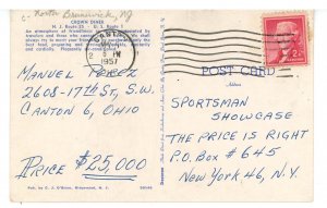 NJ - North Brunswick. Crown Diner ca 1951