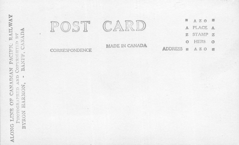 G94/ Banff Alberta Canada RPPC Postcard c30s CPR Hotel Sulpher Range