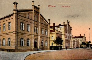 Germany Zittau Bahnhof Railroad Station