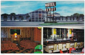 3 View, Motel Henri, Motel Room, Bar, Noranda, Quebec, Canada, 40s-60s