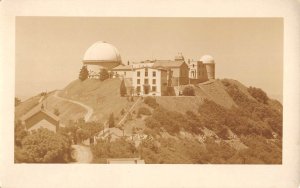 RPPC Lick Observatory, Mt. Hamilton, CA Photo San Jose Astronomy 1910s Postcard