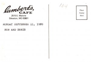 Missouri  Sikeston Lamberts Cafe