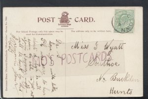 Genealogy Postcard - Wyatt - Southoe, Nr Buckden, Huntingdonshire  RF5270