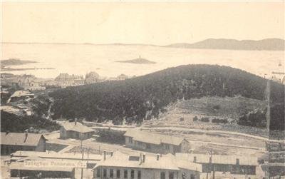 Tsingtau, China Japanese Fleet HN Cook Belting Co Tsingtao 1914 Vintage Postcard