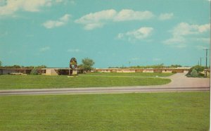 Oklahoma City , Oklahoma , 1950-60s ; RT 66/ Route 66 , Clock Inn Motel