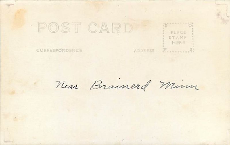 MN, Brainerd, Minnesota, RPPC, Ak-Sar-Ben Lodge Yards, Voght's Summer Home