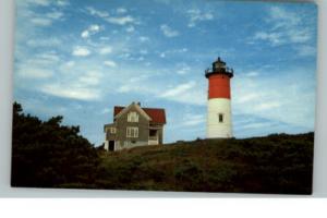 Eastham Cape Cod MA Lighthouse Postcard