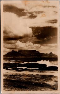 South Africa Table Mountain Cape Town Vintage RPPC C013