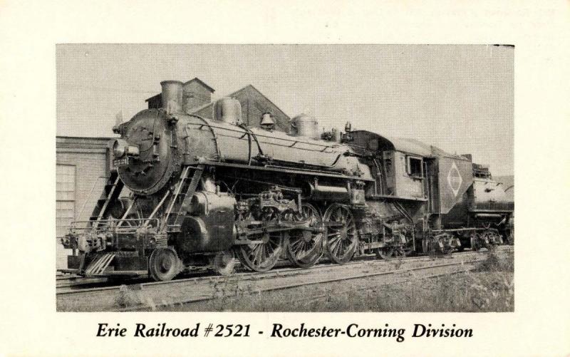 PA - Meadville, 1941. Erie Railroad Locomotive #2521