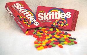 Skittles Advertising Unused 