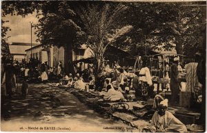 PC KAYES LE MARCHE THE MARKET ETHNIC TYPES SUDAN (a30647)