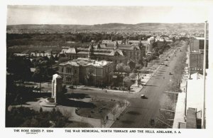 Australia The War Memorial North Terrace Adelaide South Australia RPPC 03.94