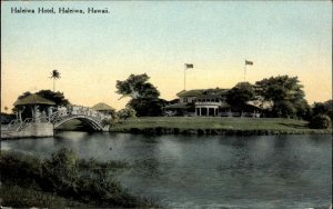 Haleiwa Hawaii HI Haleiwa Hotel c1910 Vintage Postcard