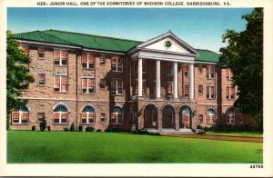 Virginia Harrisonburg Junior Hall Dormitory Madison College