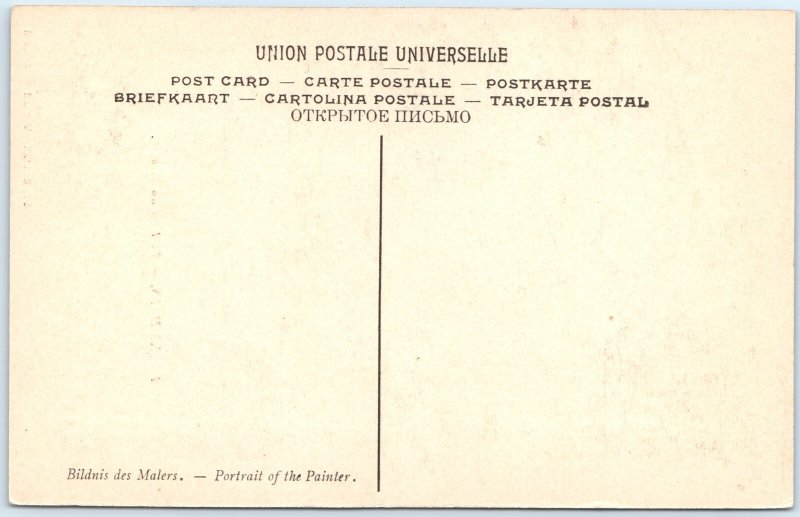 c1900s Frans Hals Self-Portrait Painting Art PC Stedelijk Museum Haarlem A345